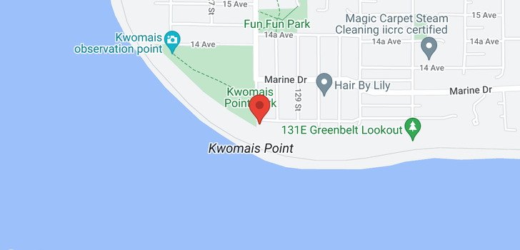 map of 12808 13 AVENUE